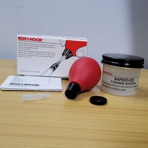 Koh-I-Noor Pressure Pen Cleaning Kit w/ Rapido-Eze Solution